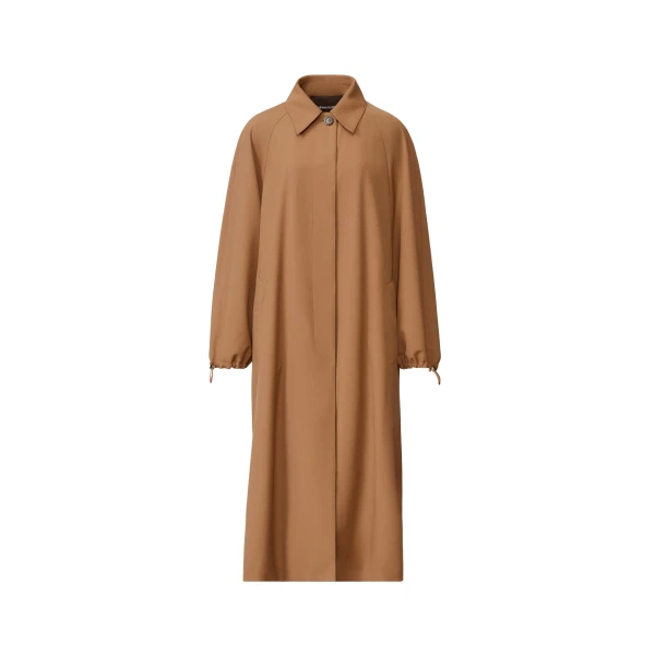 Fabiana Filippi Coat in Techno Tailoring, Wicker