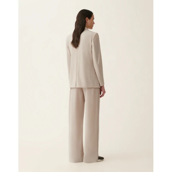 Fabiana Filippi Cool Wool Blazer in Cachà, view 4