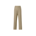 Fabiana Filippi Cotton and Linen Pants with Sequins in Khaki