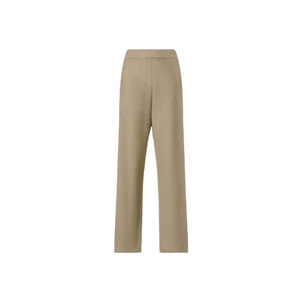 Fabiana Filippi Cotton and Linen Pants with Sequins in Khaki