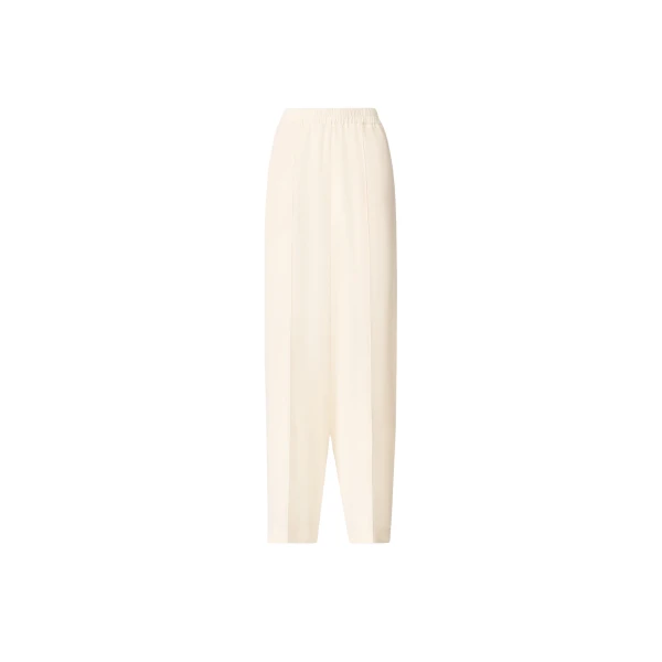 Fabiana Filippi Crepe de Chine Pants in Butter