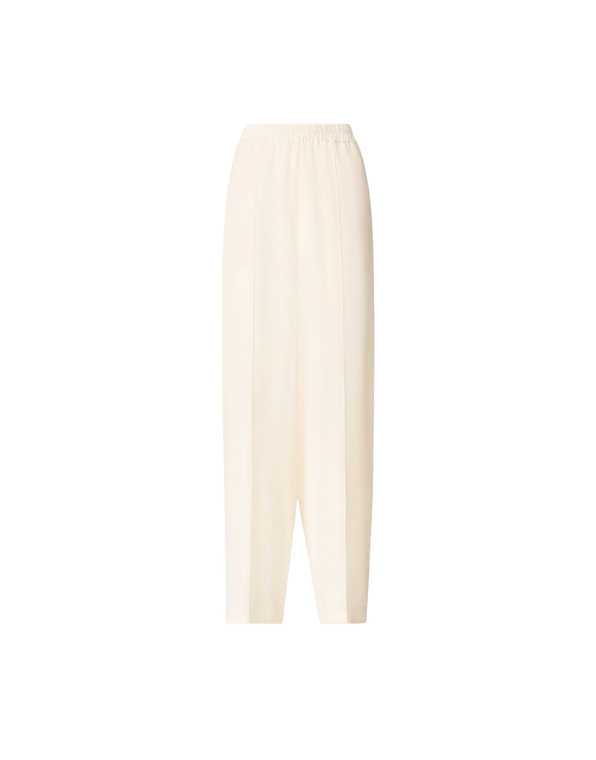 Fabiana Filippi Crepe de Chine Pants in Butter