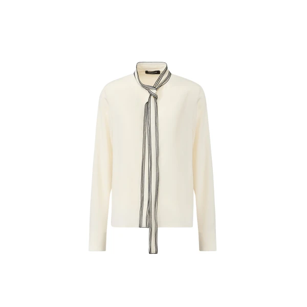Fabiana Filippi Crêpe de Chine Shirt in Butter