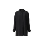 Fabiana Filippi Crepe de Chine Shirt in Night Blue
