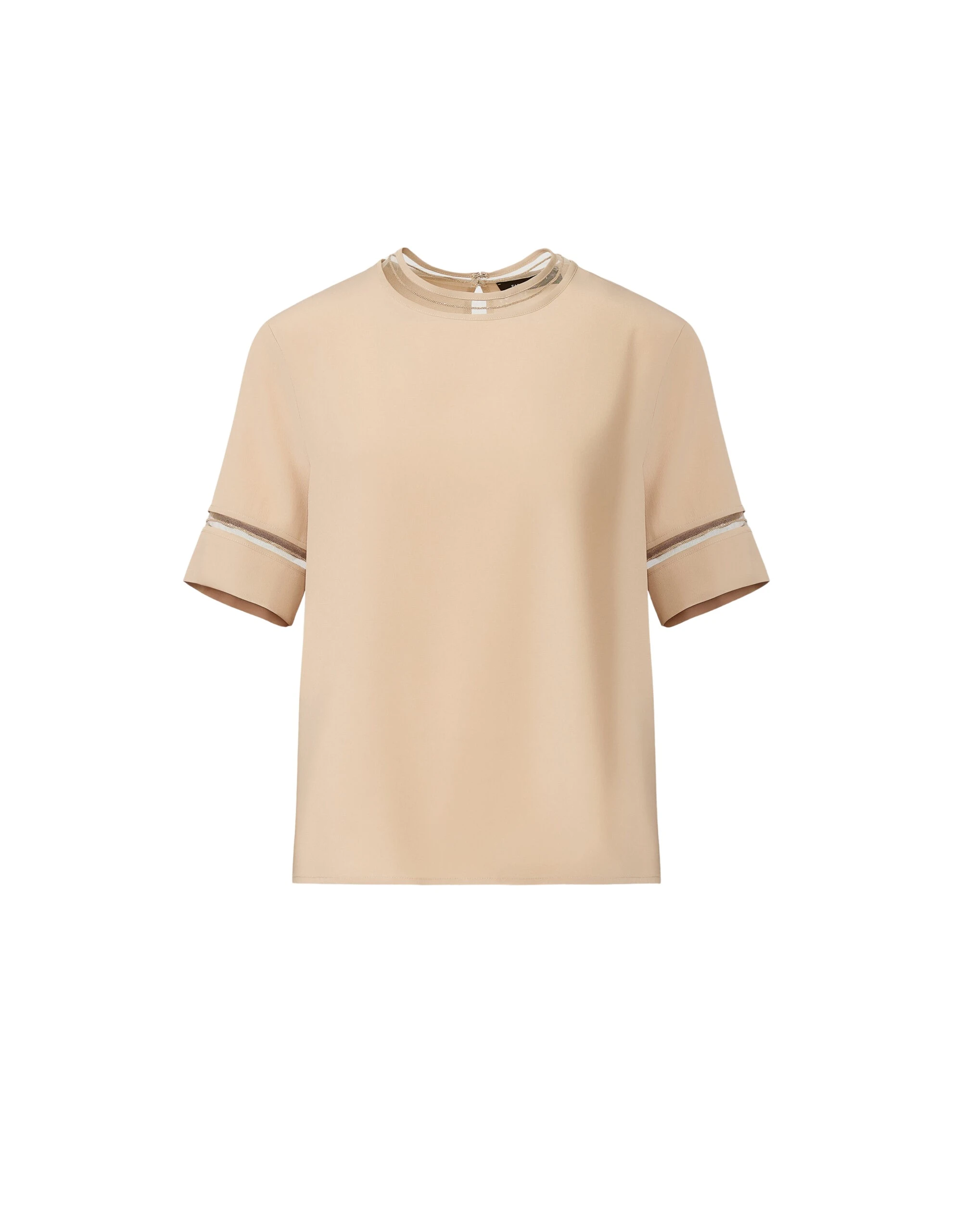 Fabiana Filippi Crepe de Chine Top in Maple