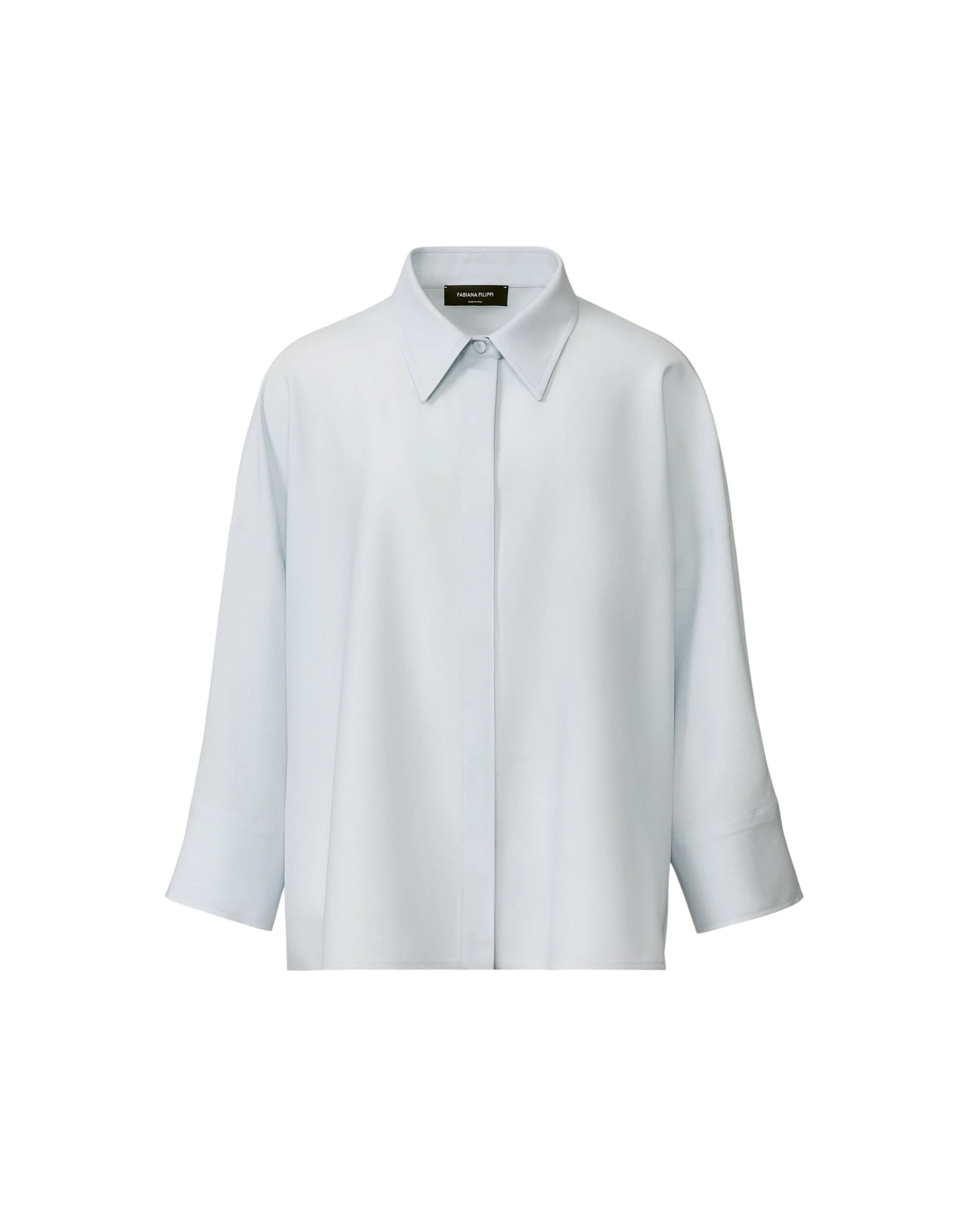 Fabiana-Filippi-Cropped-Shirt-in-Cool-Bistretch-Wool-Aqua-scaled43892_nobg Fabiana Filippi Cropped Shirt in Cool Bistretch Wool, Aqua