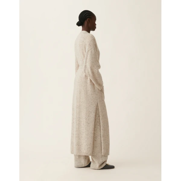 Fabiana Filippi Donegal Yarn Cardigan with Lurex in Cachà, view 4