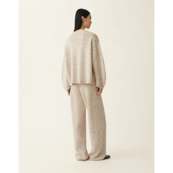 Fabiana Filippi Donegal Yarn Sweater with Lurex in Cachà, view 4