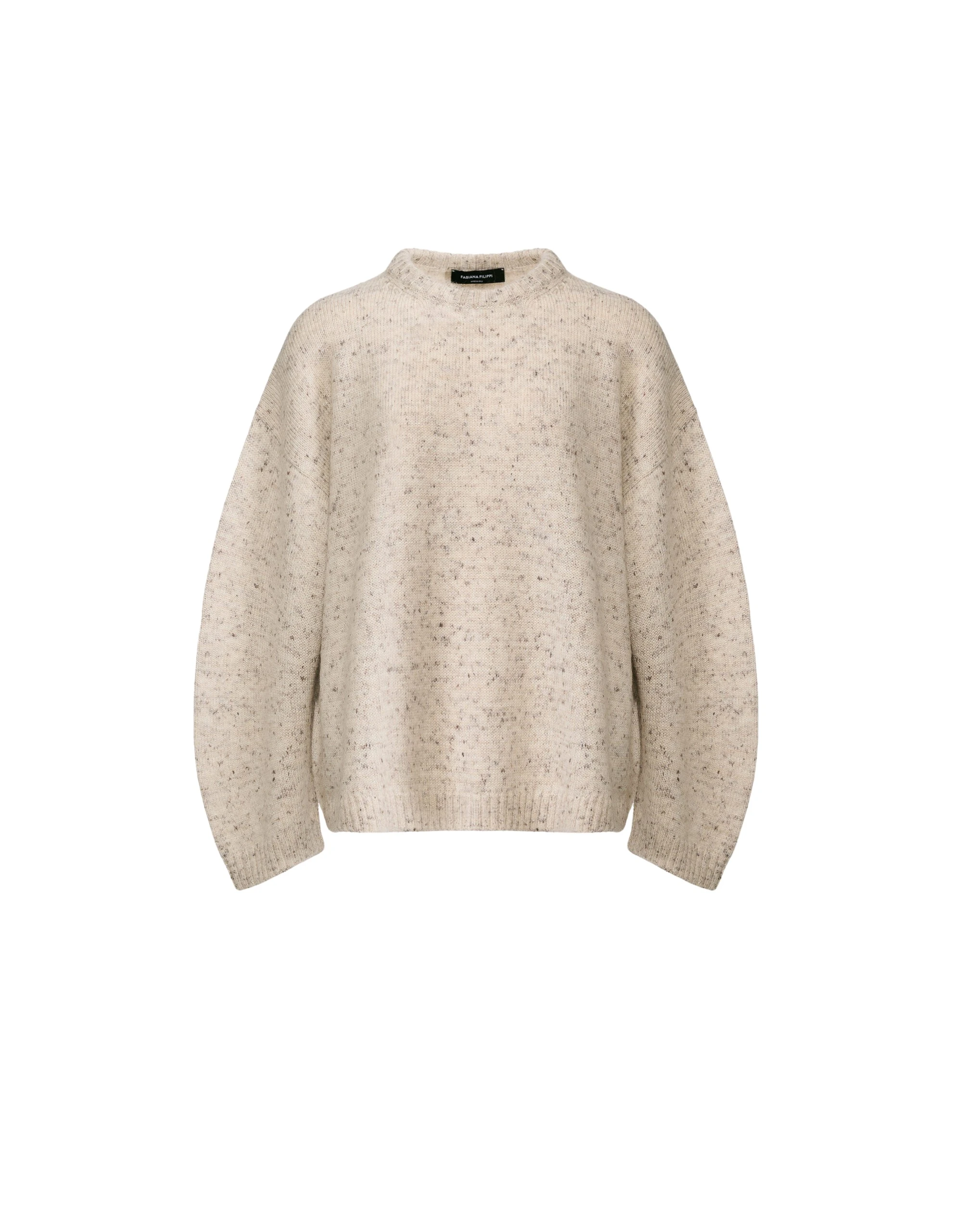 Fabiana Filippi Donegal Yarn Sweater with Lurex in Cachà
