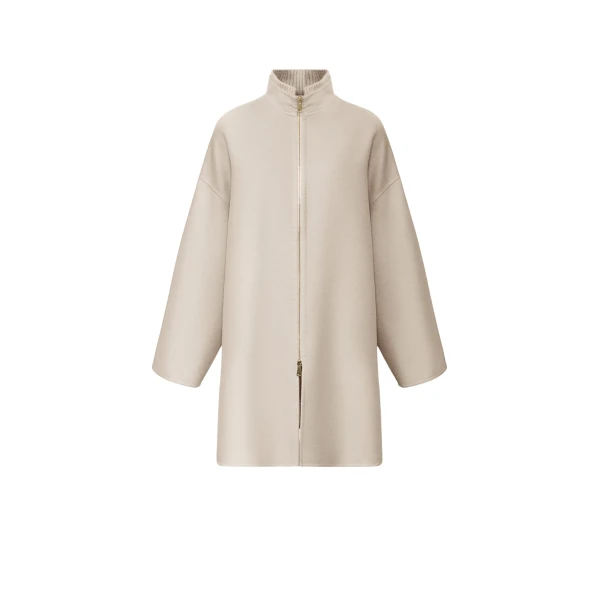 Fabiana Filippi Double Wool Caban in Cachà Coat