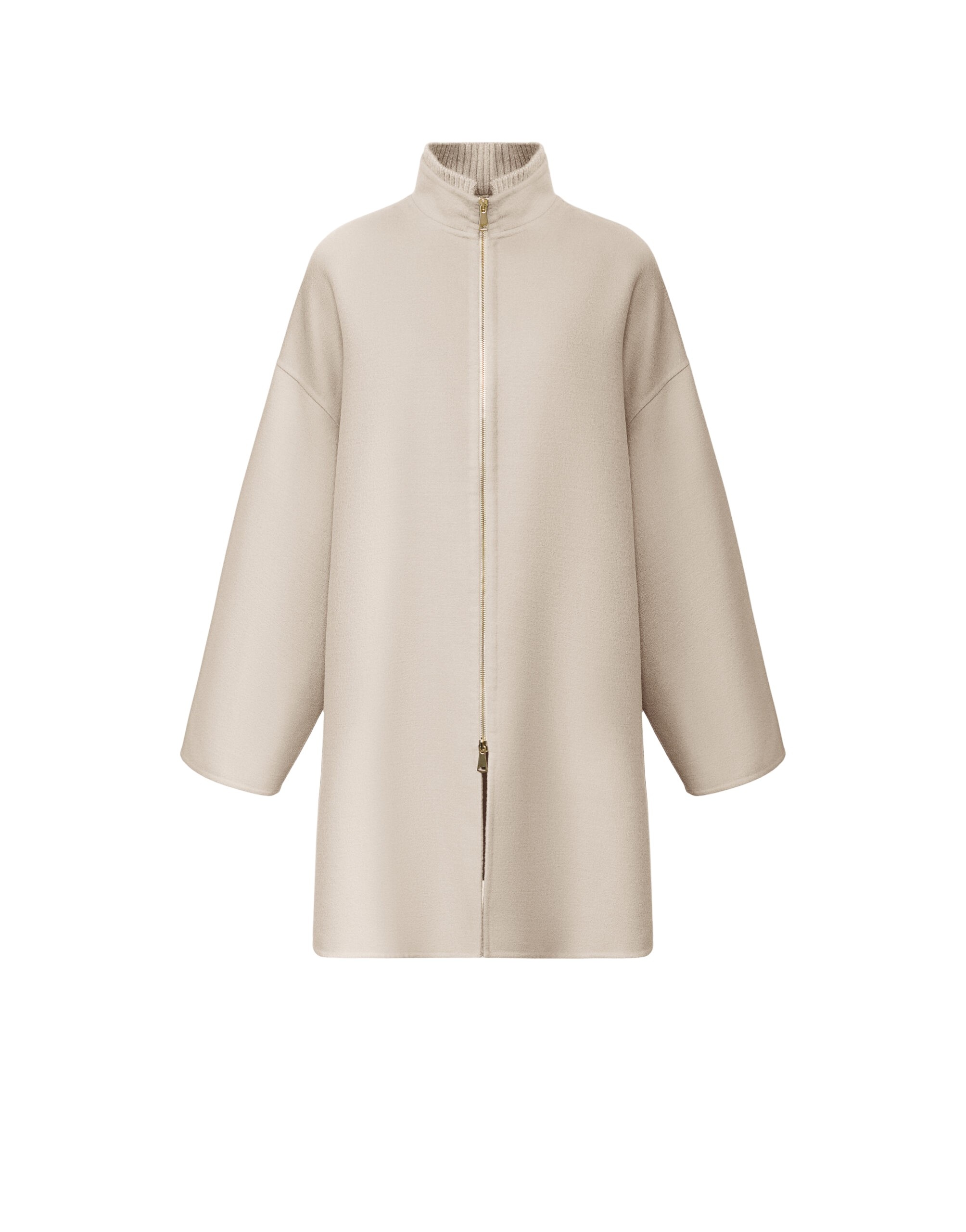 Fabiana Filippi Double Wool Caban in Cachà Coat