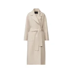 Fabiana Filippi Double Wool Coat in Cachà