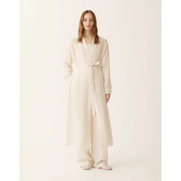 Fabiana Filippi Flowy Blouse in Butter, view 3