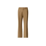 Fabiana Filippi Fluid Linen and Viscose Pants in Mud