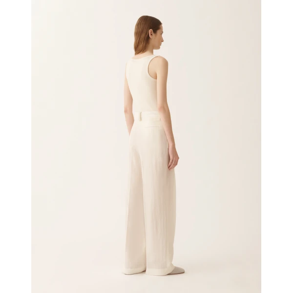 Fabiana Filippi Fluid Pants in Butter, view 4