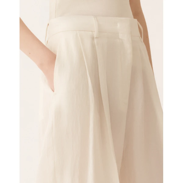 Fabiana Filippi Fluid Pants in Butter, view 5