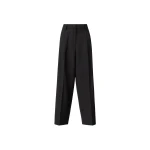 Fabiana Filippi Fluid Techno-Tailored Pants in Midnight Blue