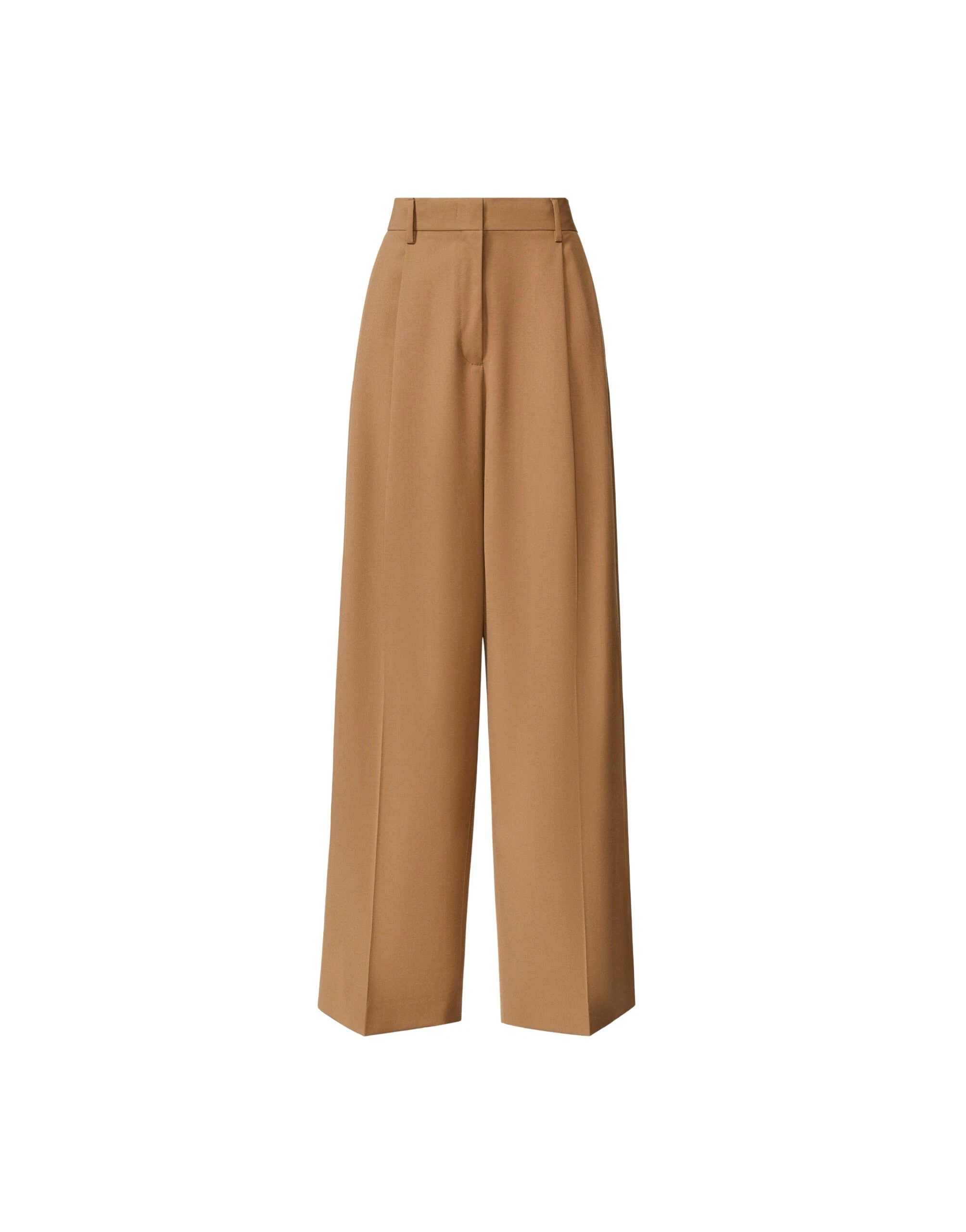 Fabiana Filippi Fluid Techno Tailoring Pants in Wicker