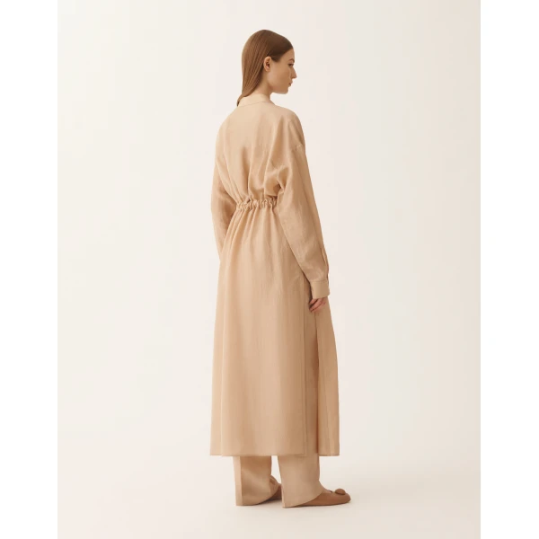 Fabiana Filippi Fluid Tunic in Maple, view 4