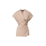 Fabiana Filippi Fluid Vest Top in Mocha