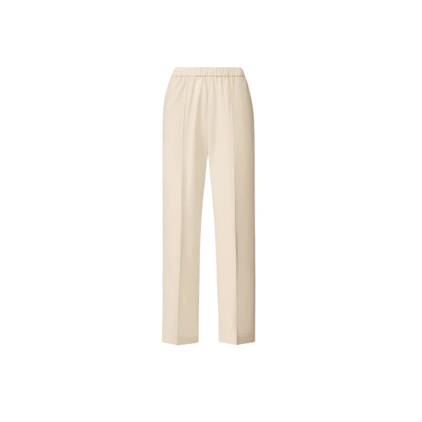 Fabiana Filippi Gubbio Joggers in Butter-Colored Cotton Gabardine
