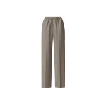 Fabiana Filippi Gubbio Jogging Pants in Bistretch Fresco Wool, Rock Mélange