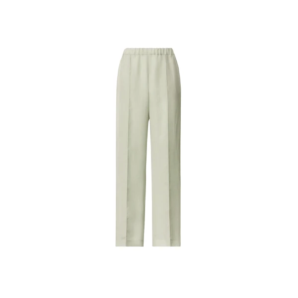 Fabiana Filippi Gubbio Jogging Pants in Fluid Fabric, Ghirri Green