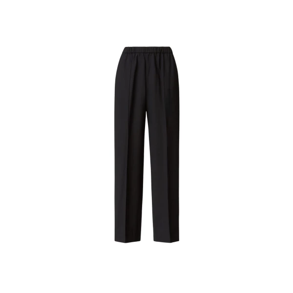 Fabiana Filippi Gubbio Jogging Pants in Night Blue Bistretch Lightweight Wool