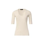 Fabiana Filippi Jersey T-shirt in Butter Top