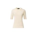 Fabiana Filippi Jersey T-shirt in Butter Top