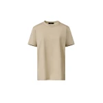 Fabiana Filippi Jersey T-shirt in Khaki Top