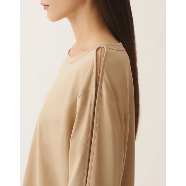 Fabiana Filippi Jersey T-shirt in Maple Top, view 5