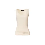 Fabiana Filippi Jersey Tank Top in Butter