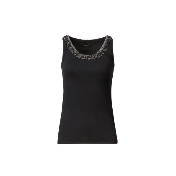 Fabiana Filippi Jersey Tank Top in Night Blue