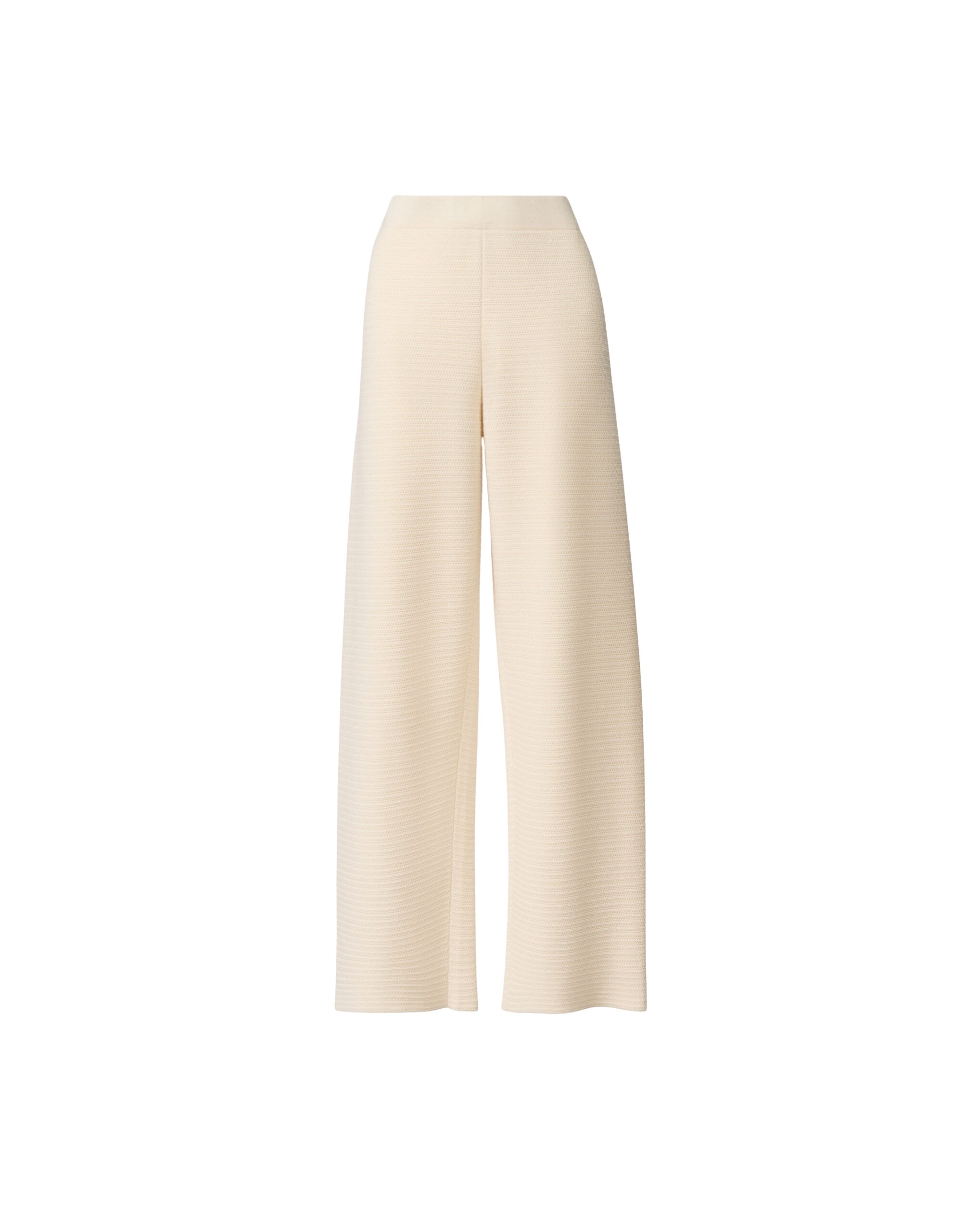 Fabiana Filippi Jogging Pants in Wool and Cotton, Butter