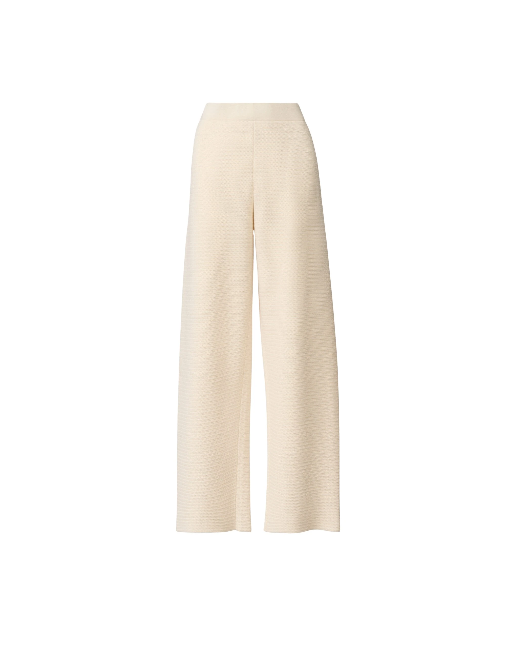 Fabiana Filippi Jogging Pants in Wool and Cotton, Butter