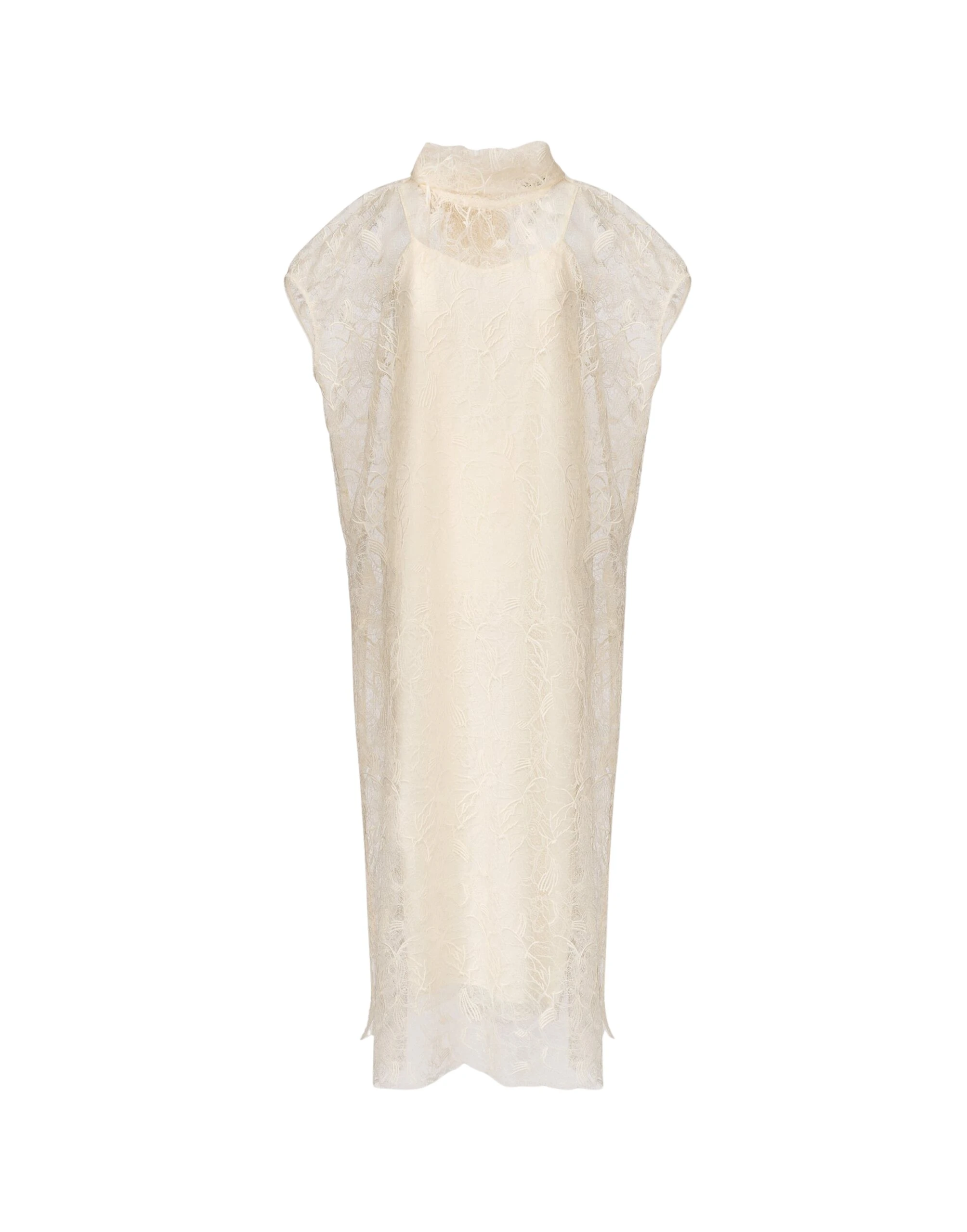 Fabiana Filippi Lace Dress in Butter
