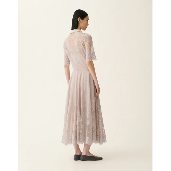 Fabiana Filippi Lace Dress in Cachà, view 4
