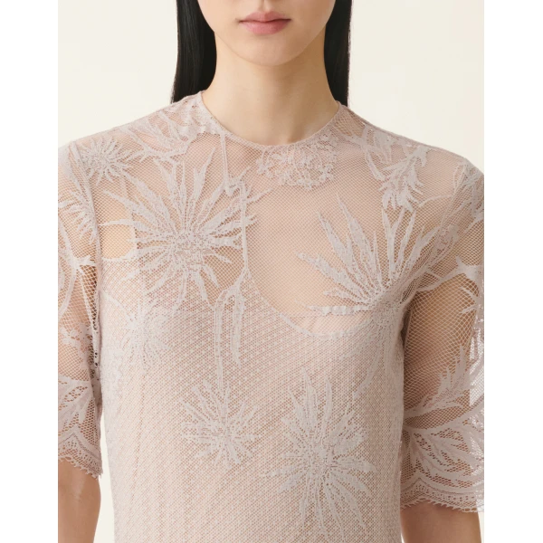 Fabiana Filippi Lace Dress in Cachà, view 6