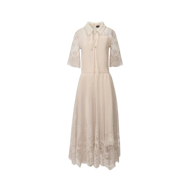Fabiana Filippi Lace Dress in Cachà