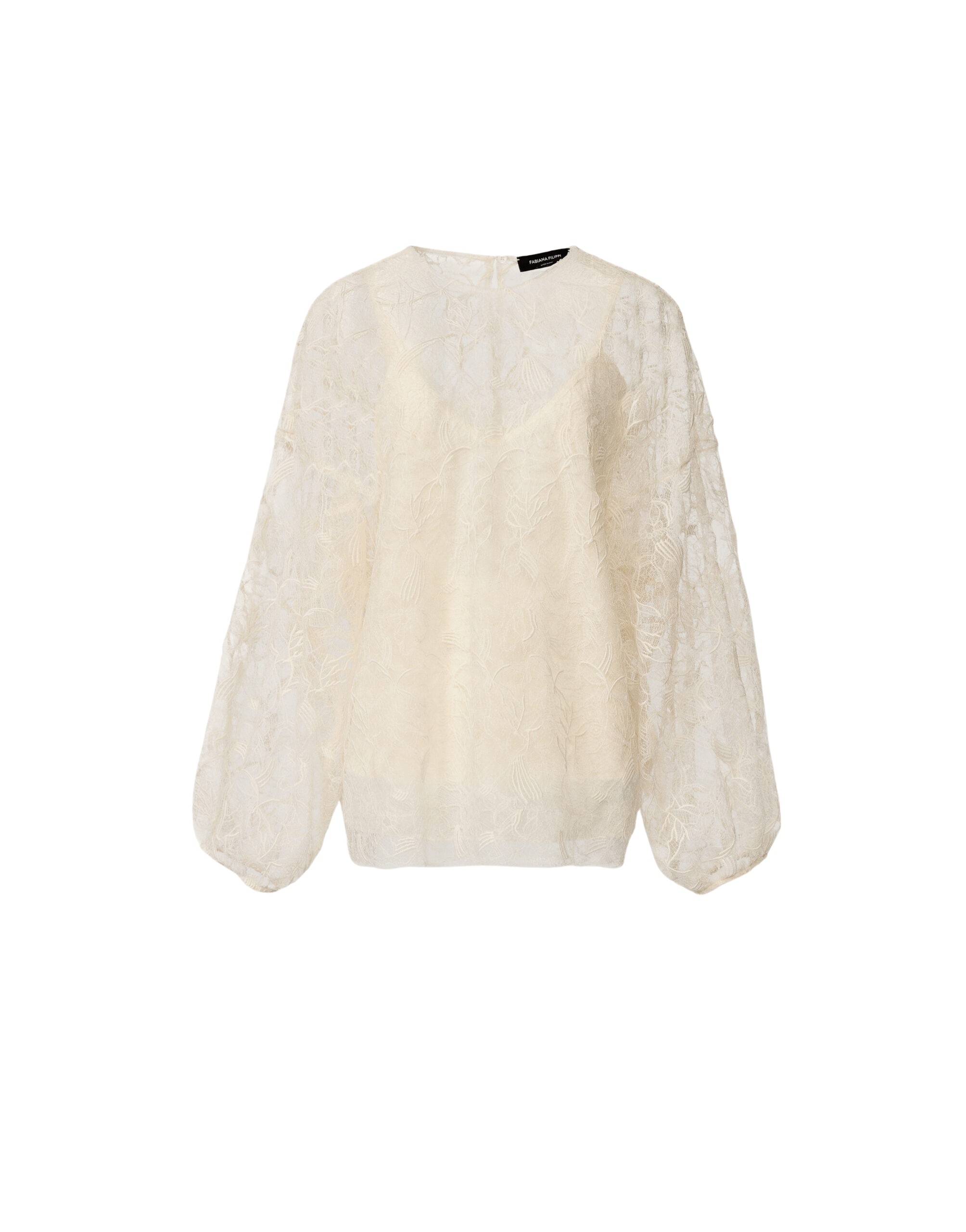 Fabiana Filippi Lace Top in Butter