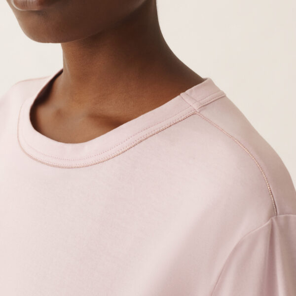 Fabiana Filippi Lilac Pink Jersey T-shirt Top, view 5