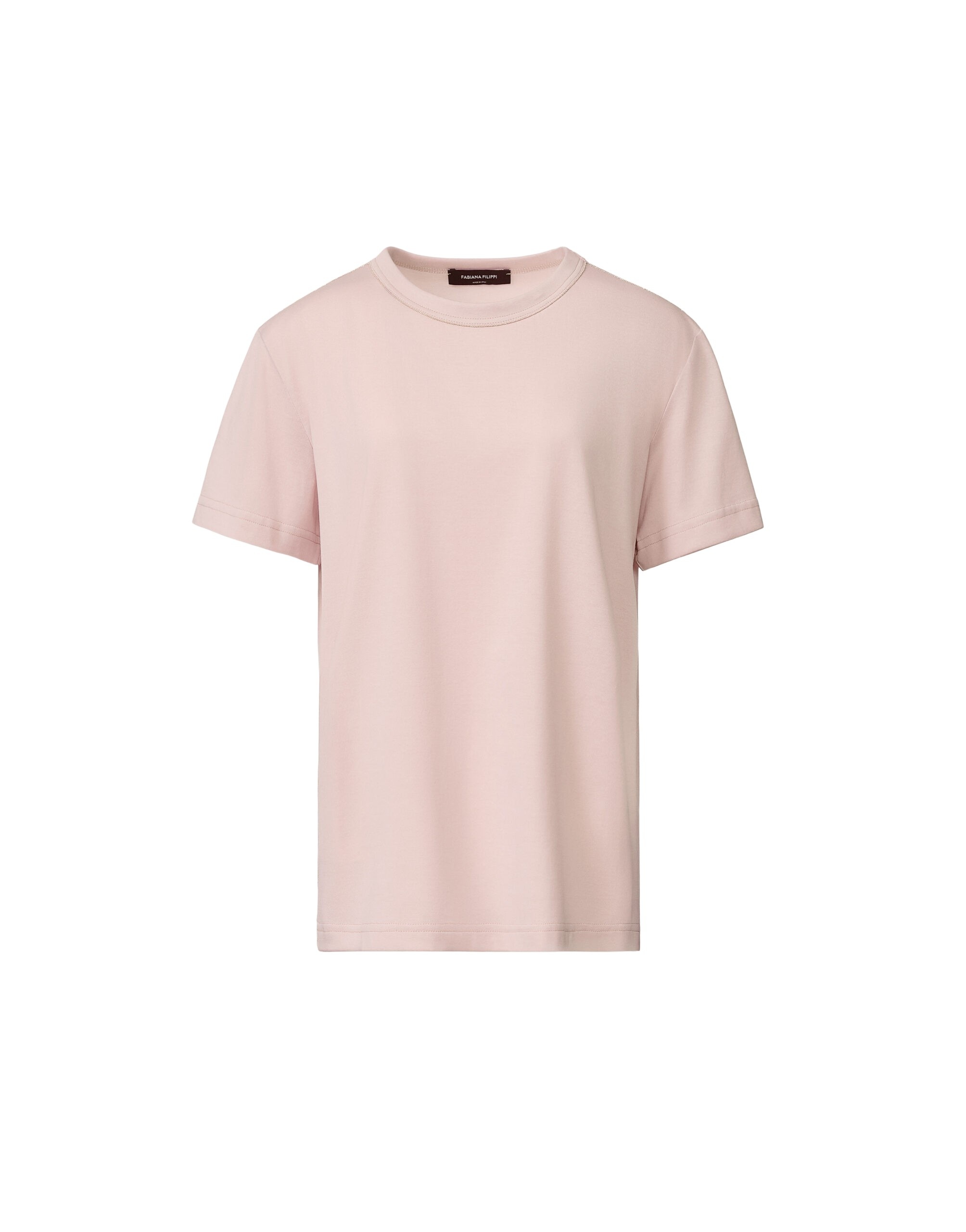 Fabiana Filippi Lilac Pink Jersey T-shirt Top