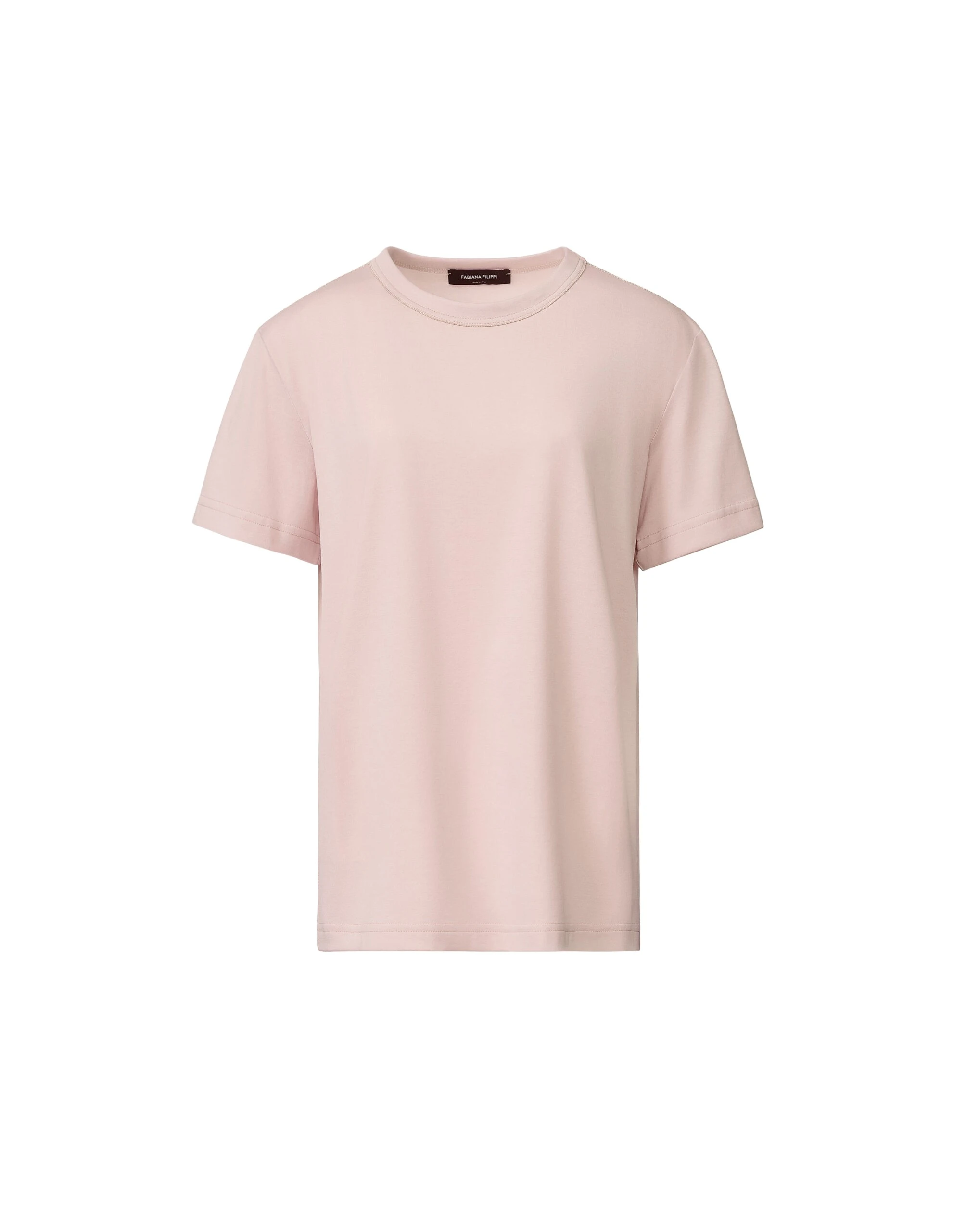 Fabiana Filippi Lilac Pink Jersey T-shirt Top