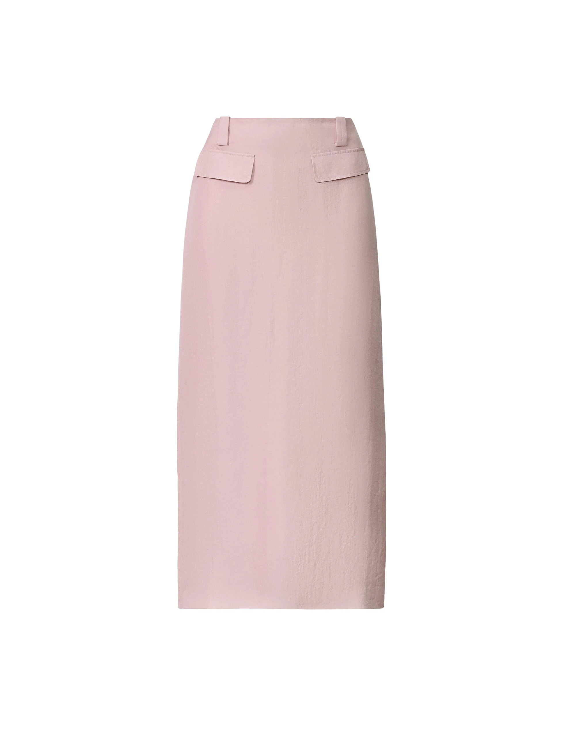 Fabiana Filippi Lillac Pink Pencil Skirt in Fluid Fabric, Lilac Pink