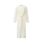 Fabiana Filippi Long Dress in Platinum, Raffia