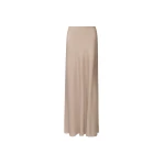 Fabiana Filippi Long Fluid Skirt in Mocha
