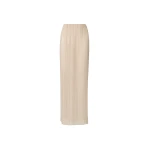 Fabiana Filippi Long Pleated Skirt in Beige