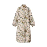 Fabiana Filippi Long Trench in Technical Chiné Coat