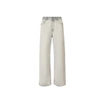 Fabiana Filippi Marbled Aqua Denim Pants